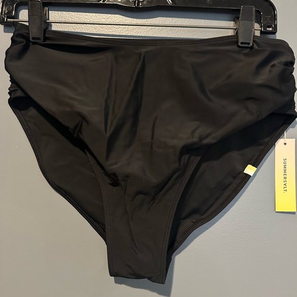 Summersalt New, Women’s Ruched High Leg, High Waist Bottom-Size 8 - Picture 2 of 5